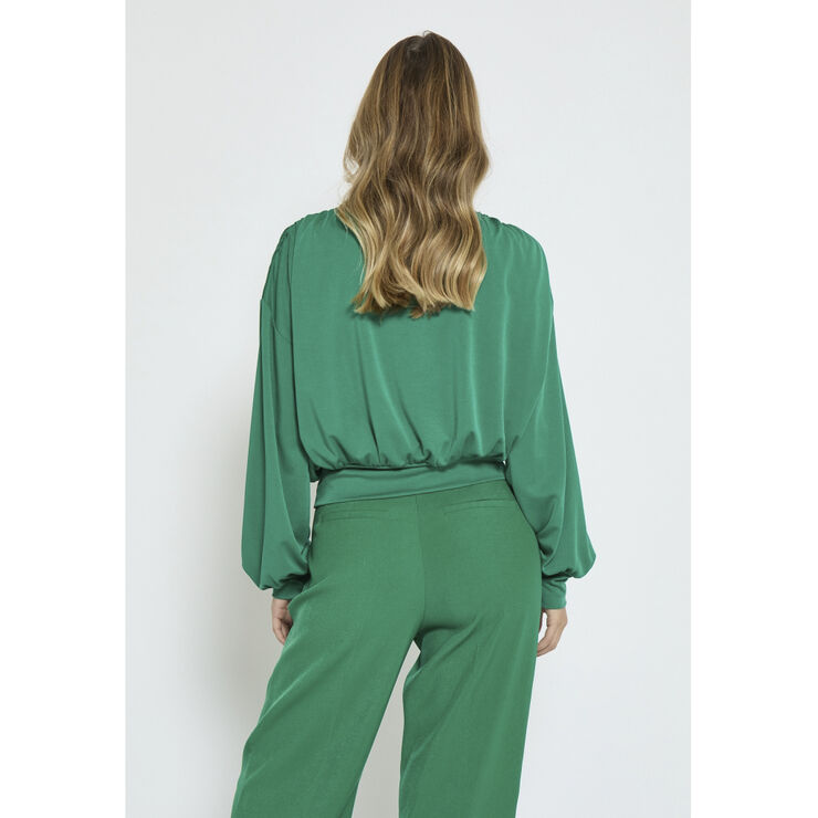 Gasia Modal Wrap Blouse