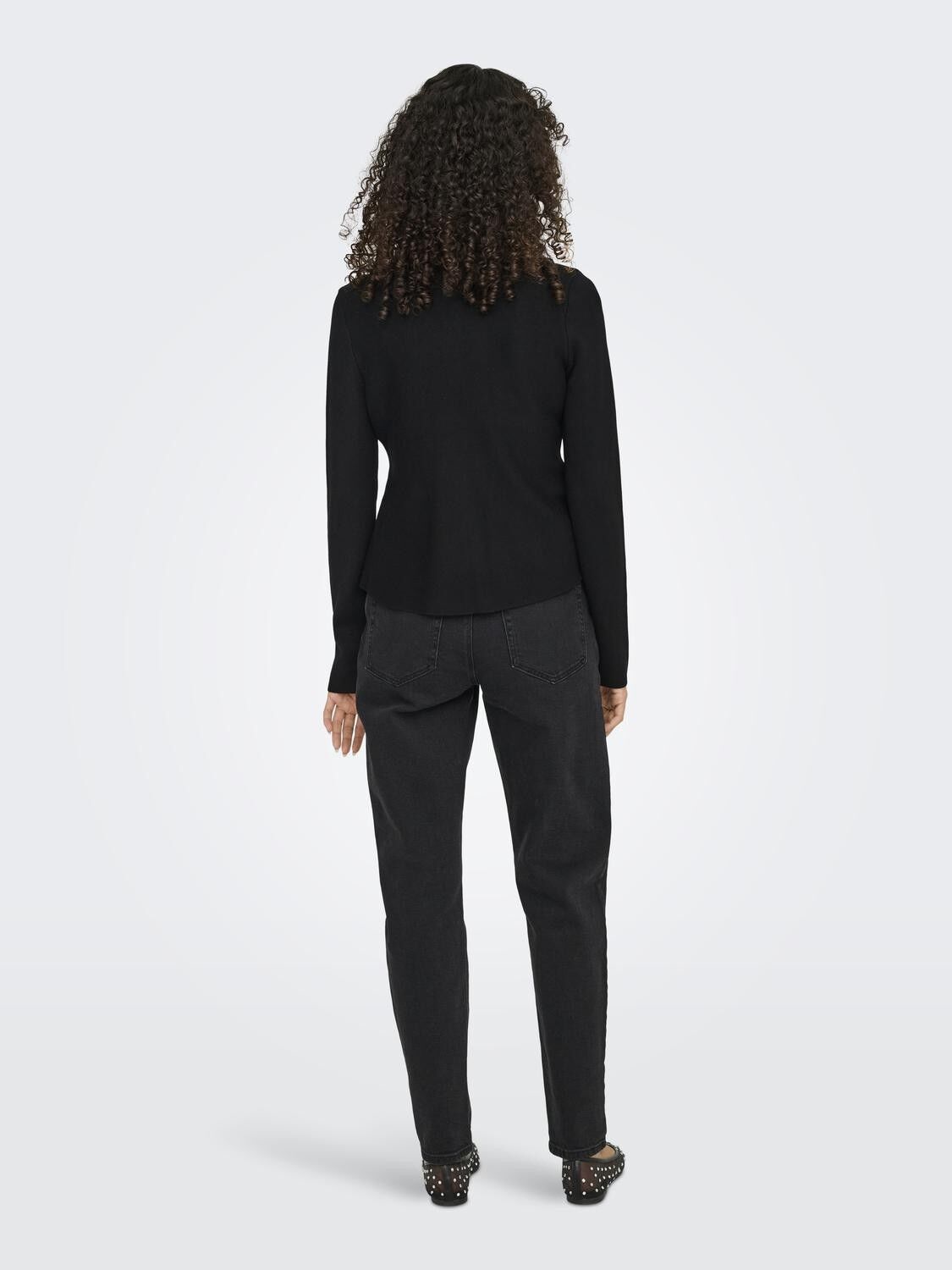 ONLMELLI LS O-NECK BUTTON CARDI EX