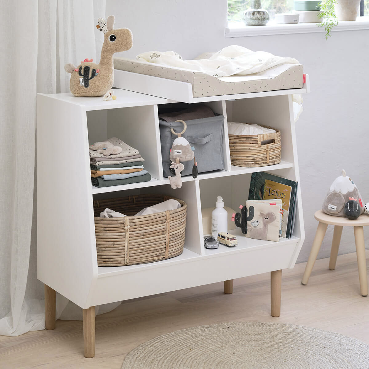 Stofble 3 stk. GOTS Lalee Sand