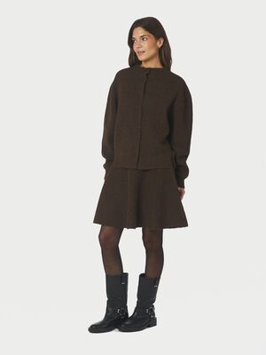 Dione Fluffy Knit Cardigan