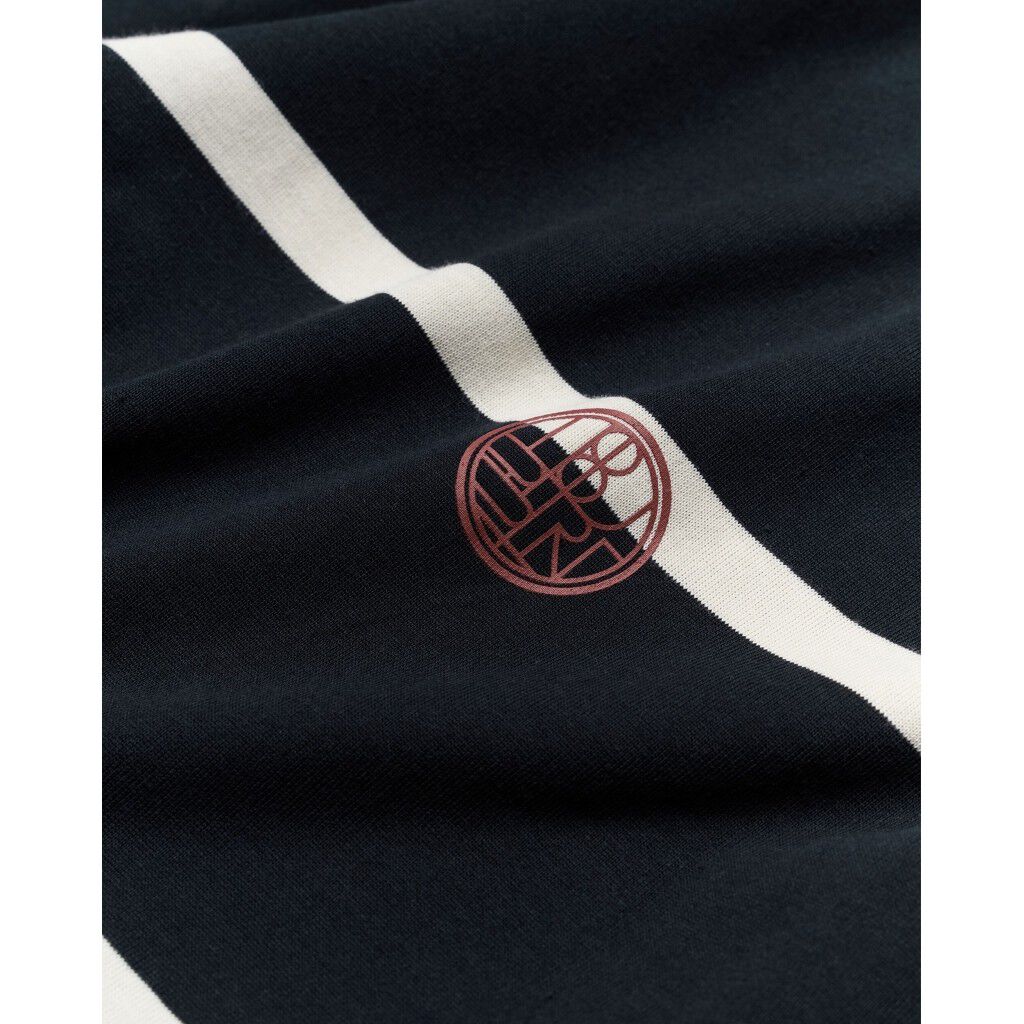 WBHiro S/S Stripe Zip Polo