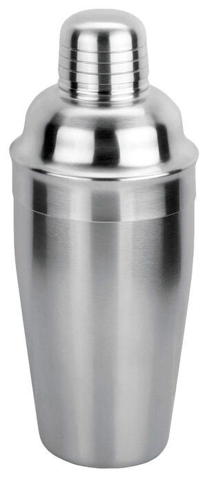 "Shaker med sil 0,5 liter 20,8 cm Matt stÃ¥l"