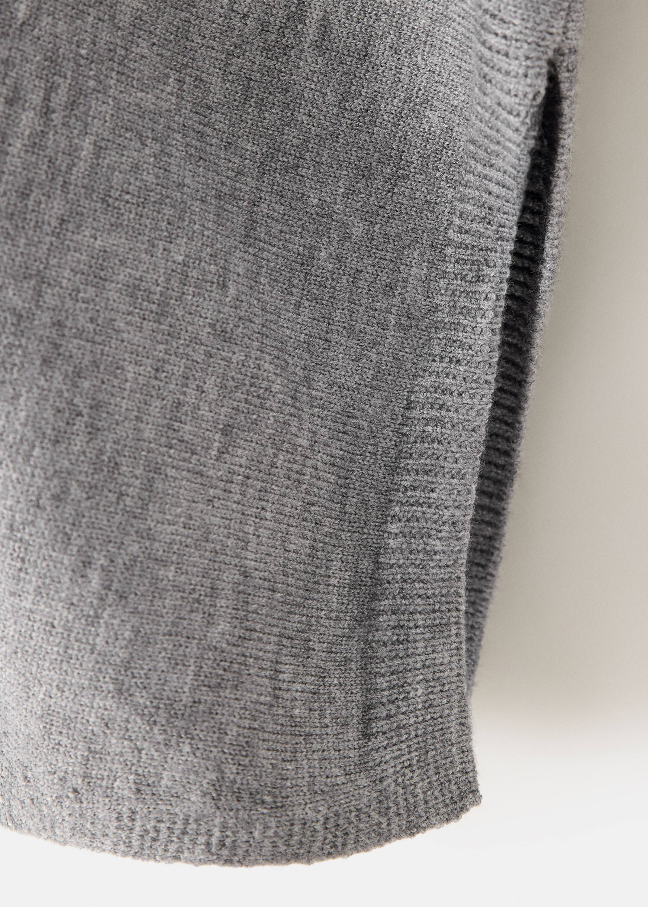 Asymmetric hem sweater