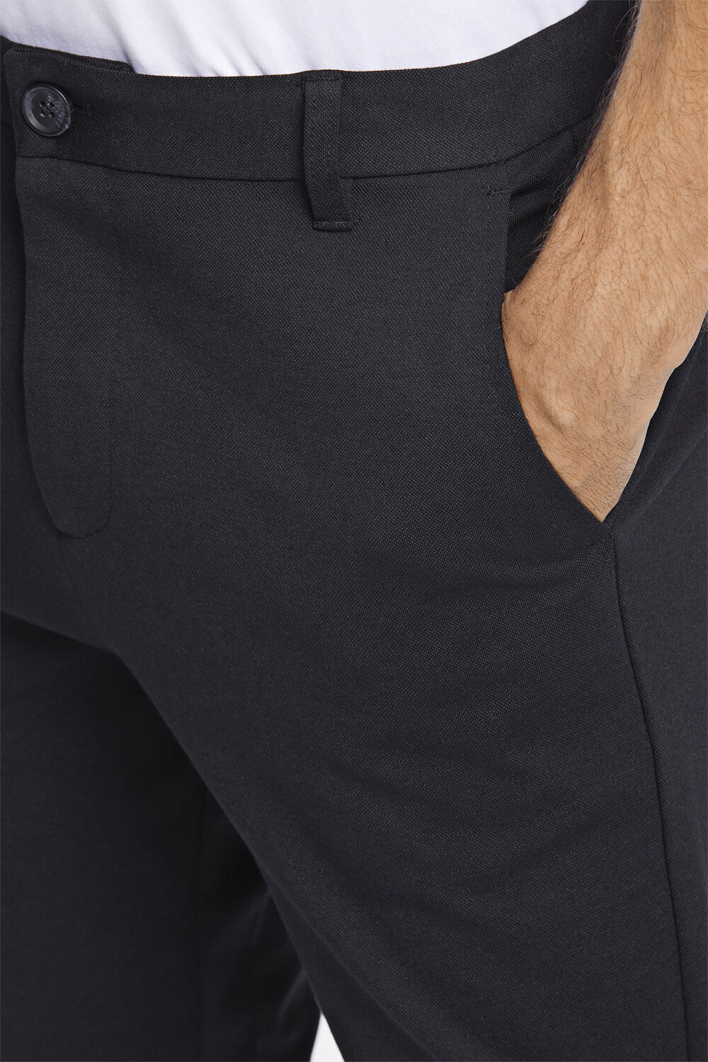 Superflex knitted cropped pant