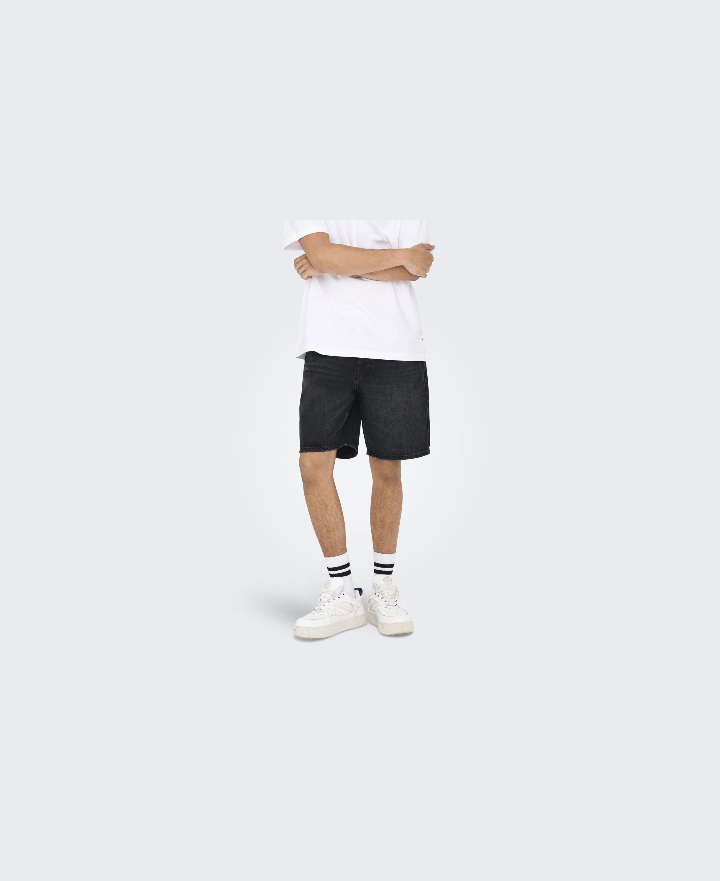 Onsedge Black 2047 Tai Dnm Shorts Noos