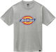ICON LOGO TEE GREY MELANGE
