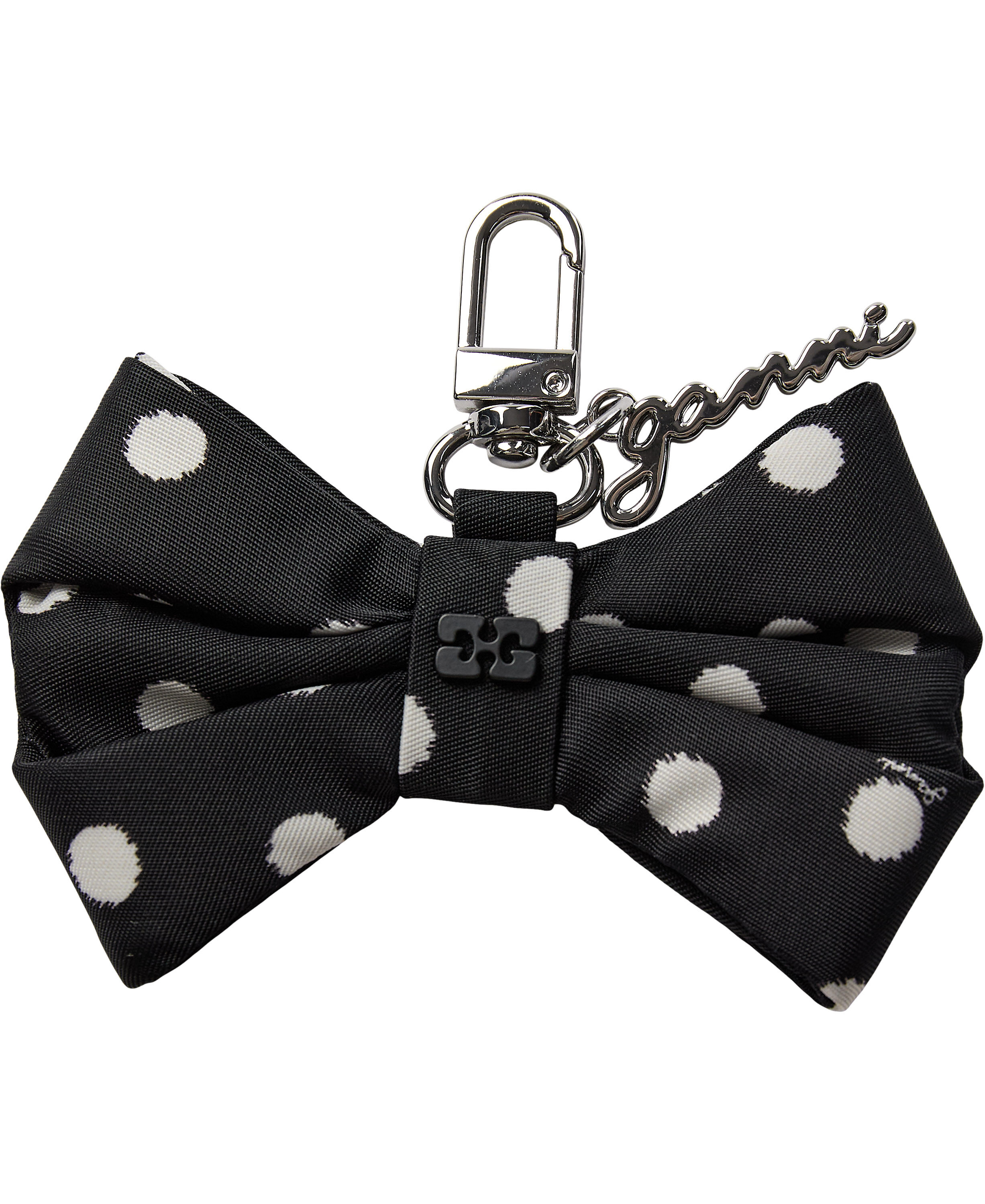 Bow Charm Printed Nylon
