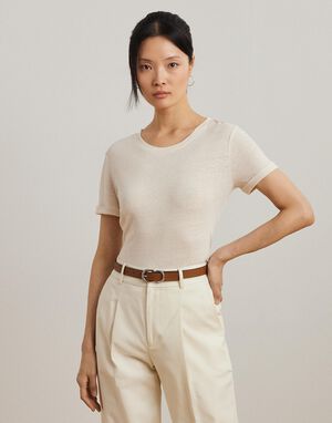 CLN LINEN BLND JRSY-SSL-TSH