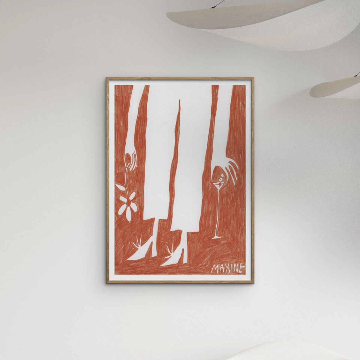 The Poster Club x Vera Mattmann - Grosse Blume