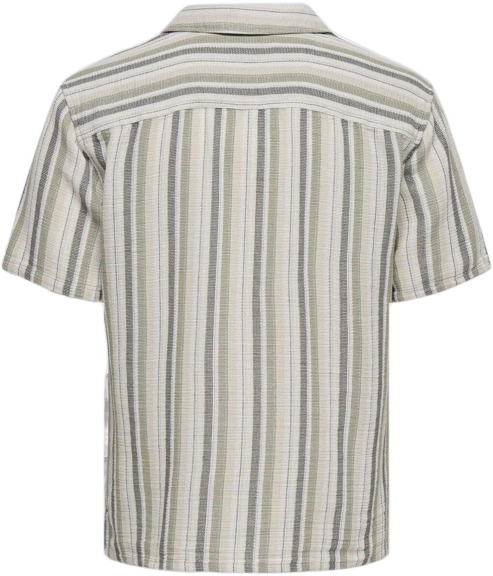 Onstrev Life Reg Stripe Ss Shirt Noos