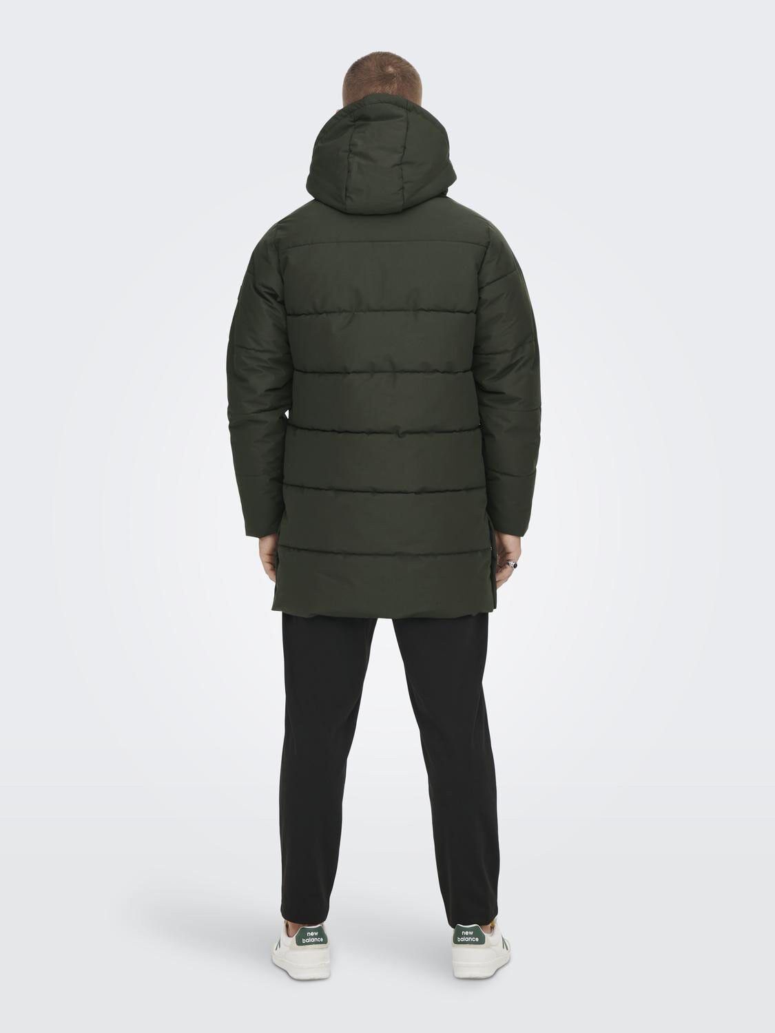 ONSCARL LIFE LONG QUILTED COAT OTW