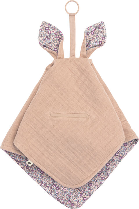 BIBS x Liberty Cuddle Cloth Kangaroo Eloise Blush
