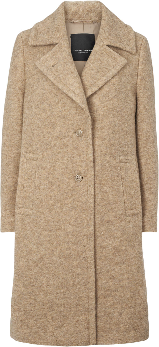 Wool Cold Dyed Coat - Clareta