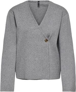 ONLJING LS VNECK ONE BUTTON CARDI E
