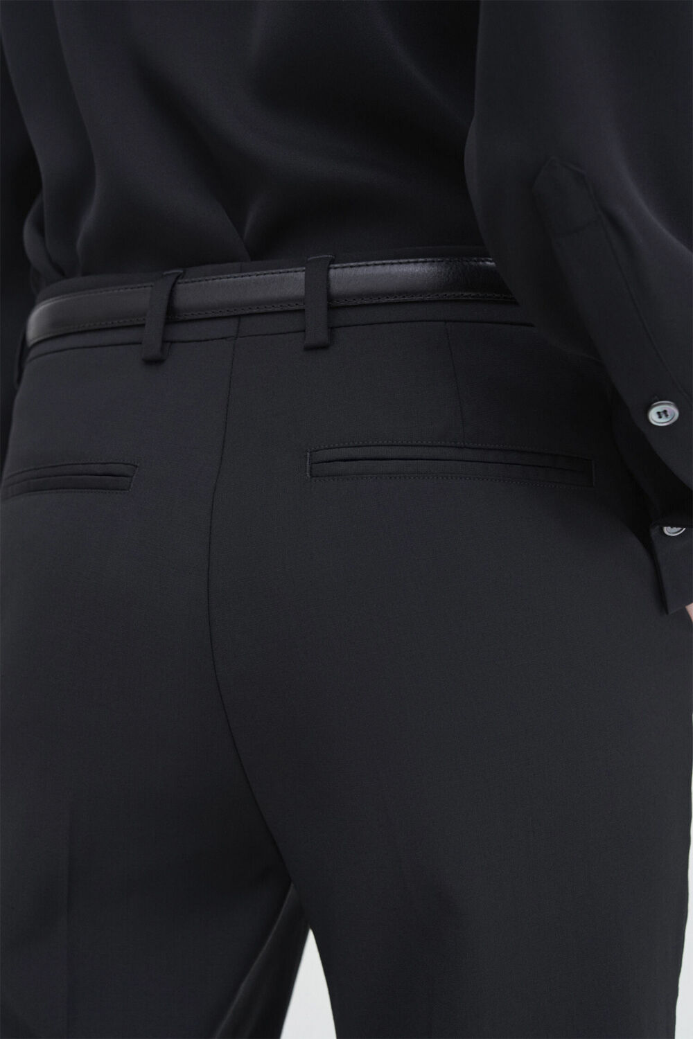 Luisa Cropped Cool Wool Slacks