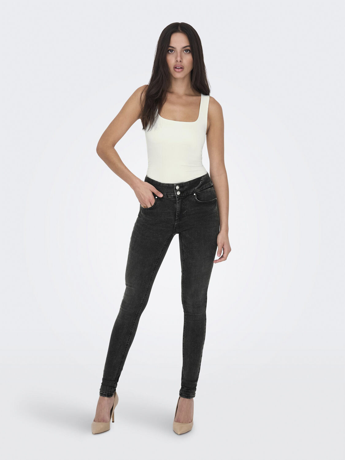 Onlea S/L 2-Ways Fit Top Jrs Noos