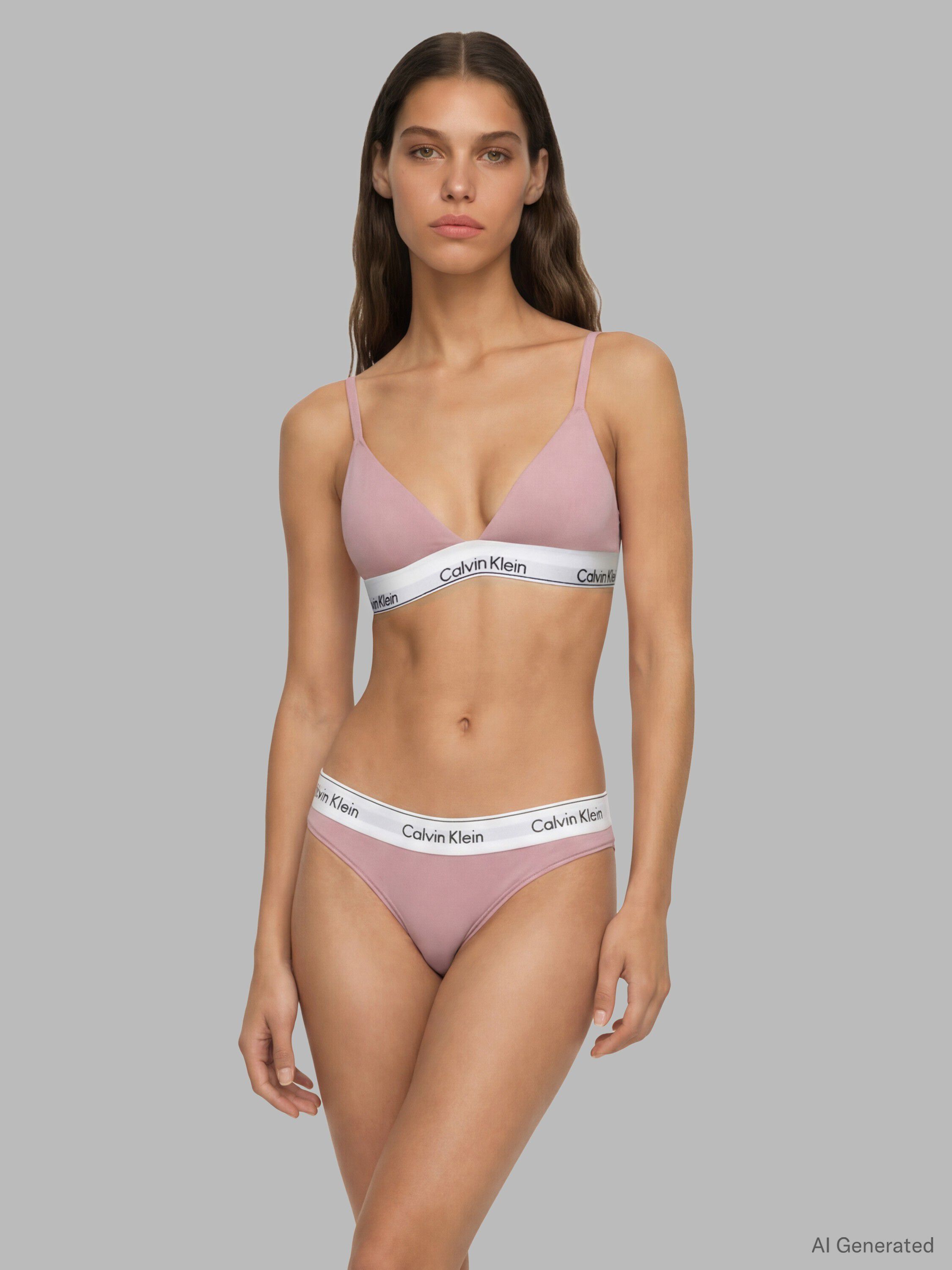 Icon Cotton Modal Lightly Lined Triangle Bra