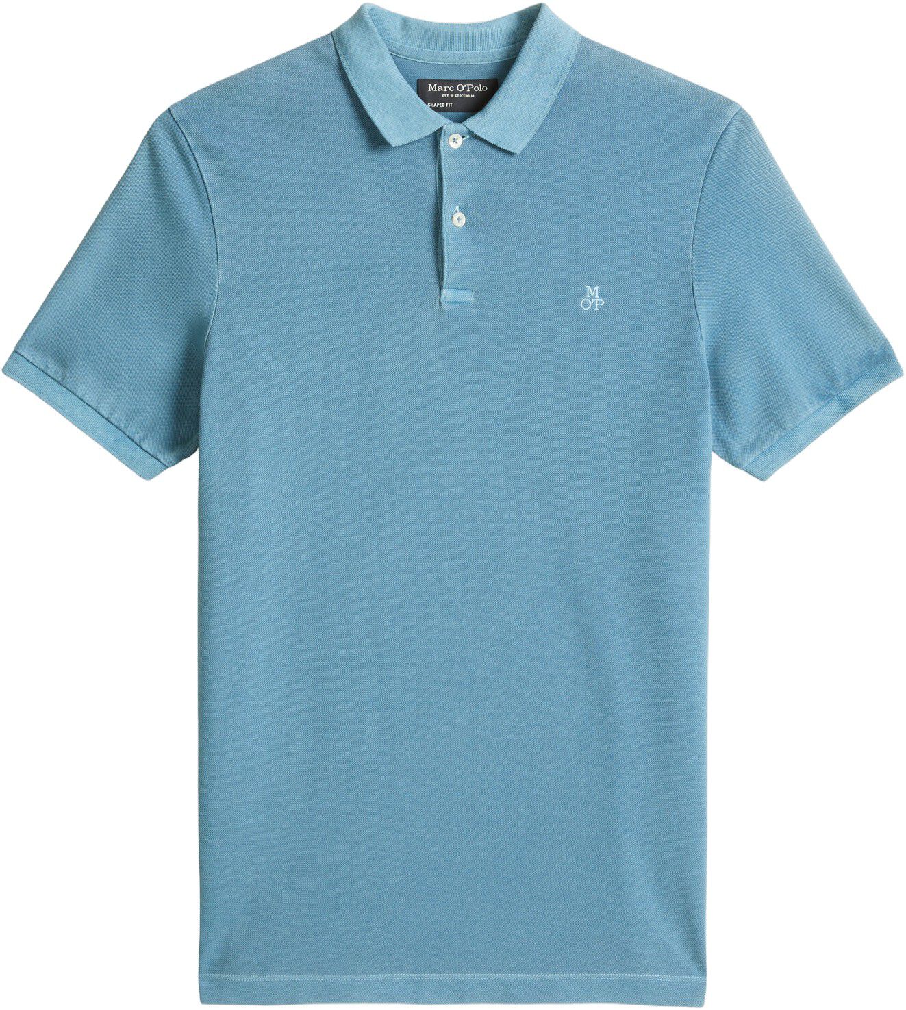 Polo, short sleeve, button placket,