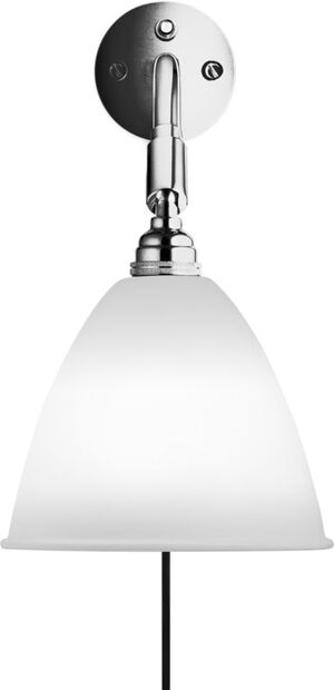BL7 Wall Lamp - ø16 (Base: Chrome, Shade: Bone China)