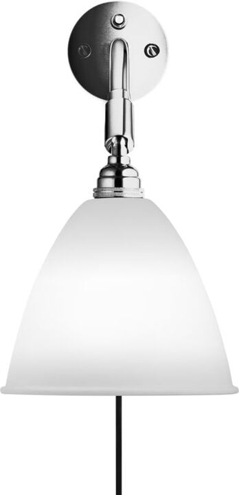BL7 Wall Lamp - ø16 (Base: Chrome, Shade: Bone China)