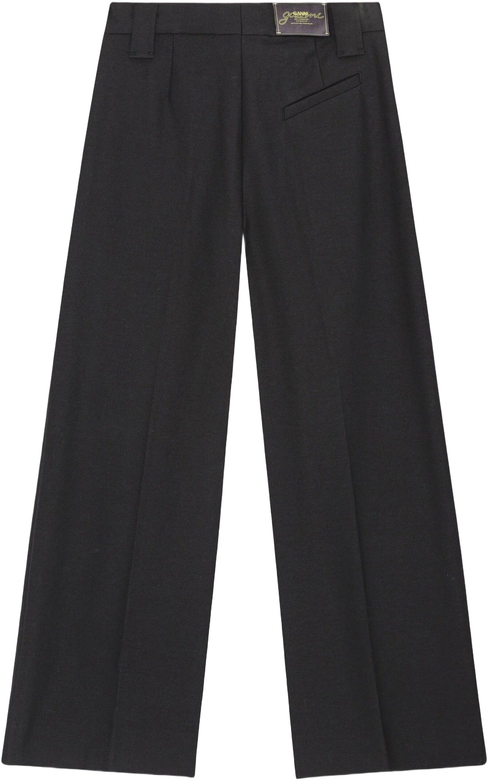 Heavy Cotton Tailoring Mid Waist Pa