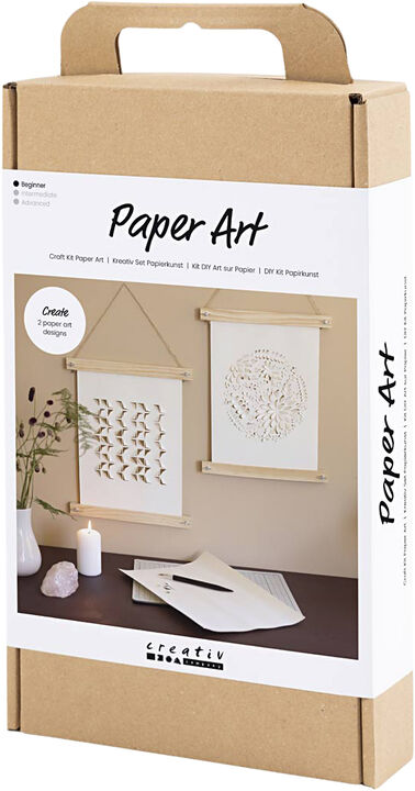 DIY Kit Papirkunst, Papir til ophæng