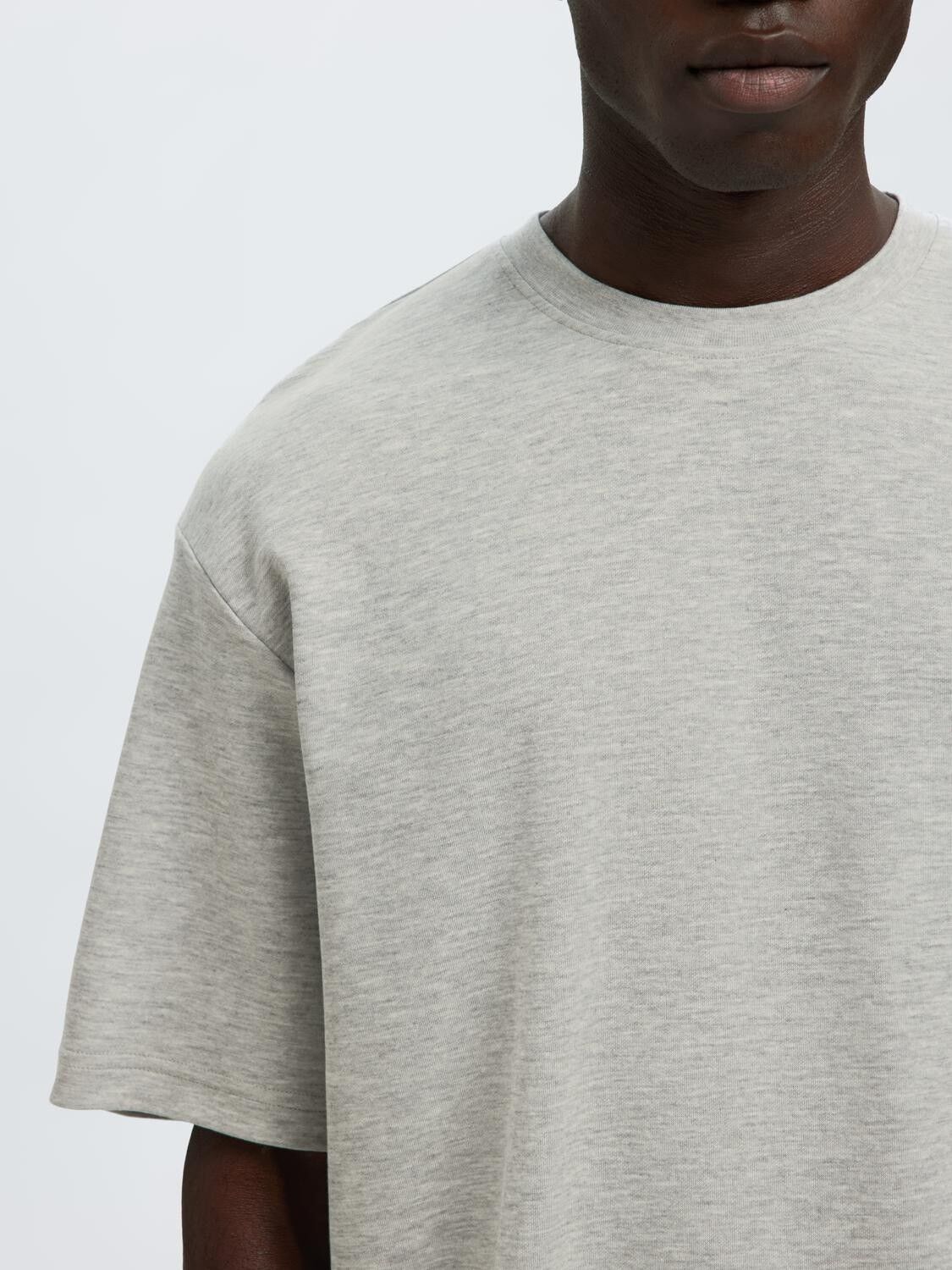 SLHLOOSEOSCAR SS O-NECK TEE NOOS
