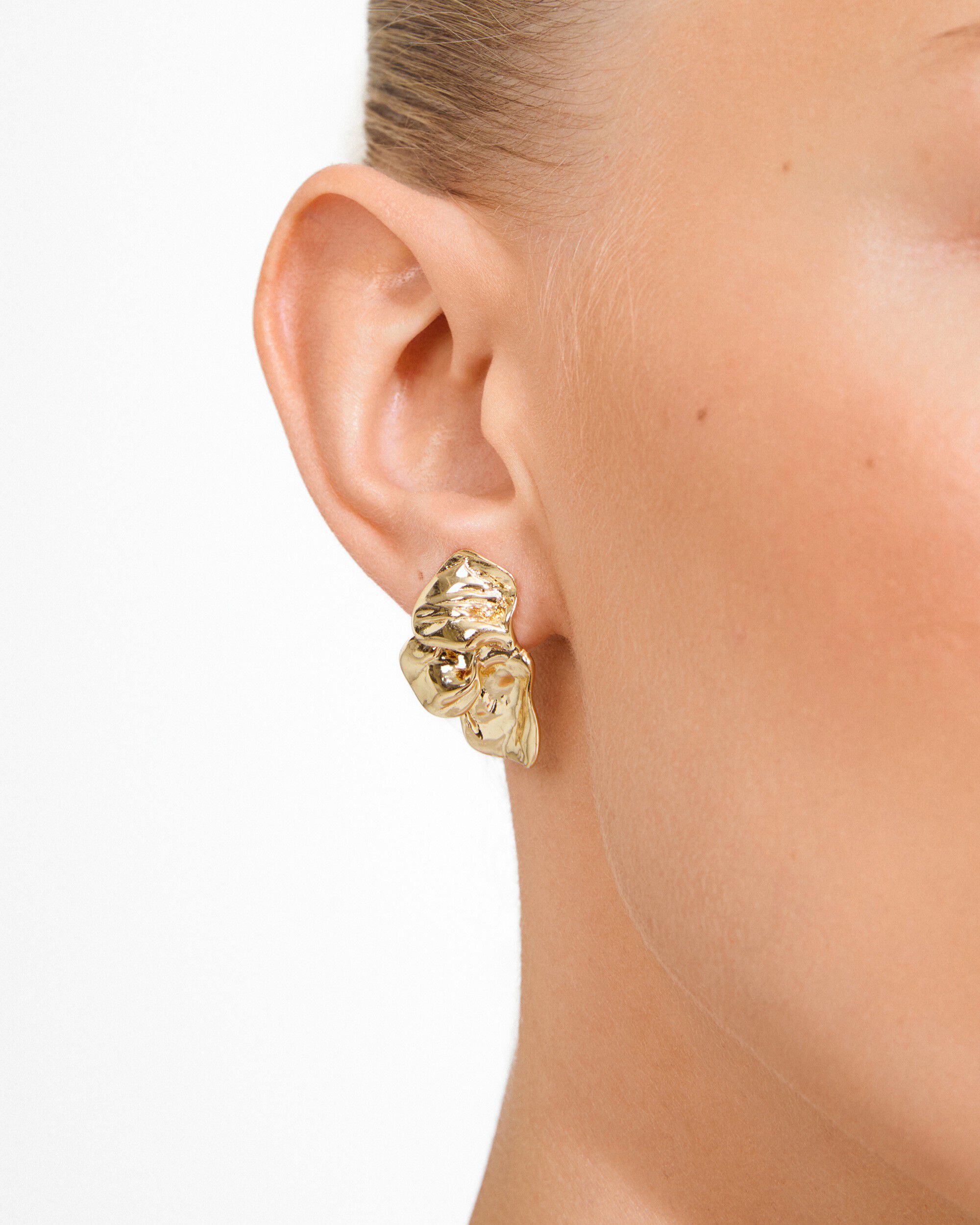 SOLARI earrings gold-plated