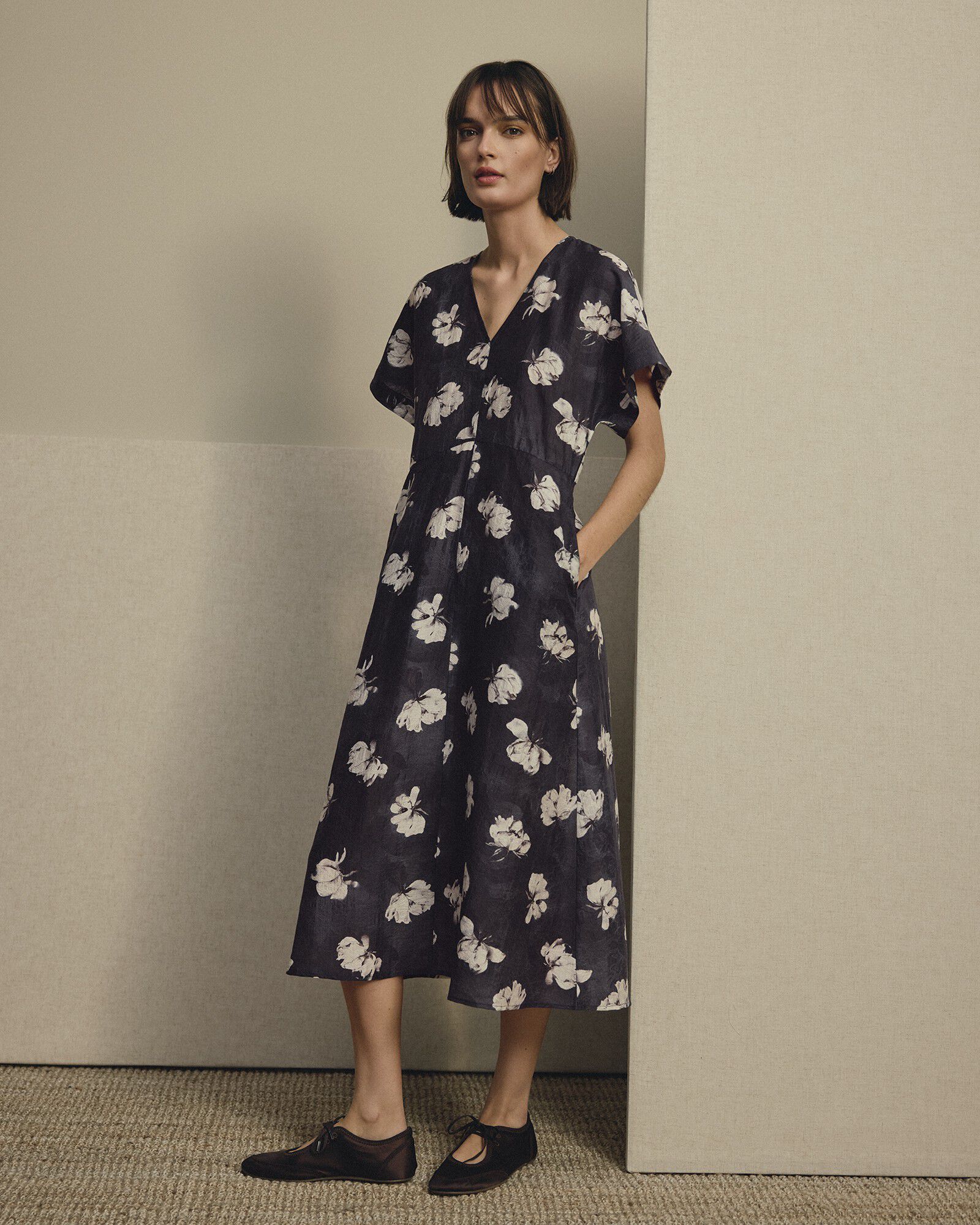 MSCHAlbury Rianne 2/4 Dress AOP