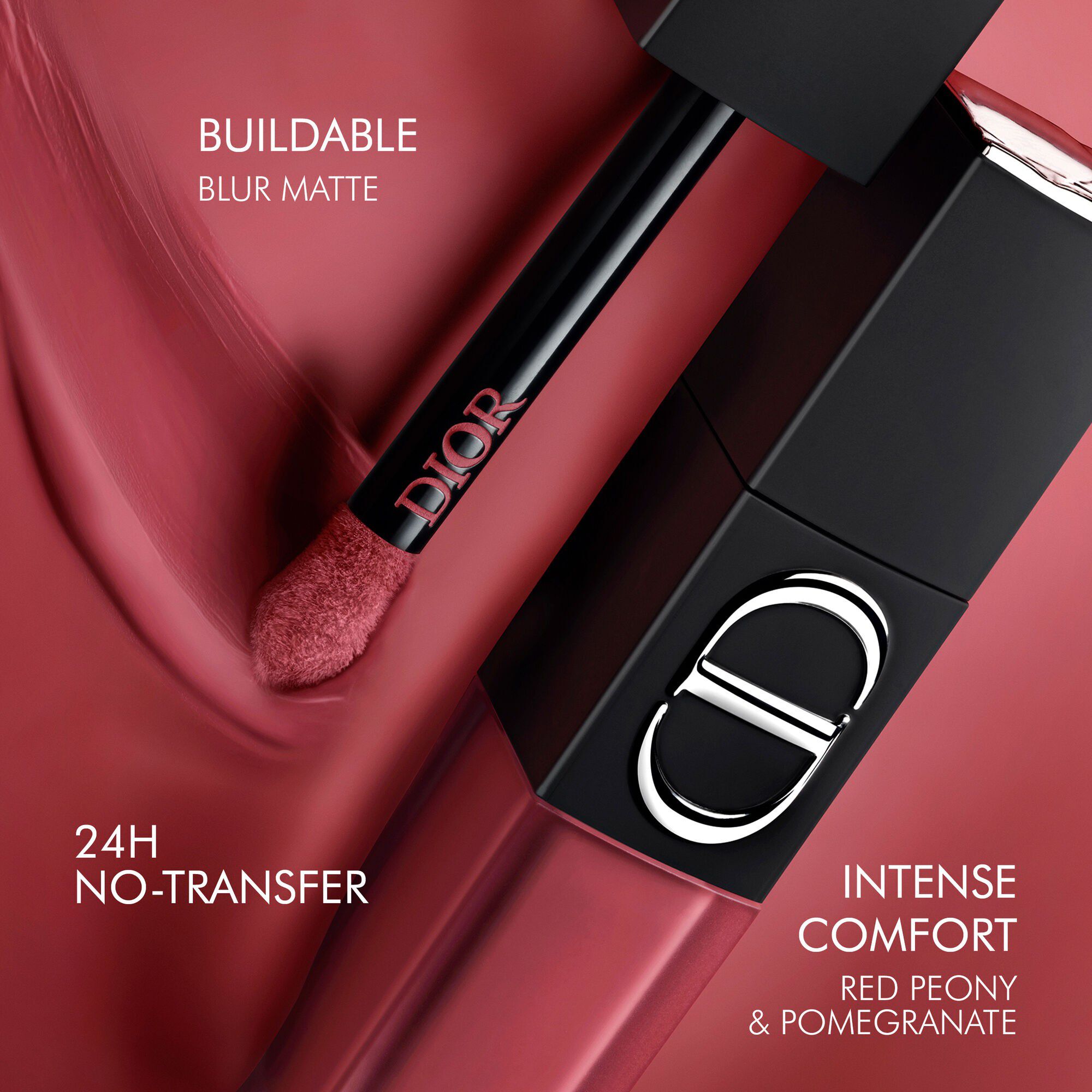 Rouge Dior On Stage Ink Blur Matte - Blurring matte liquid lipstick