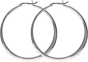 Classic Asta large øreringe. Diameter: 45 mm.