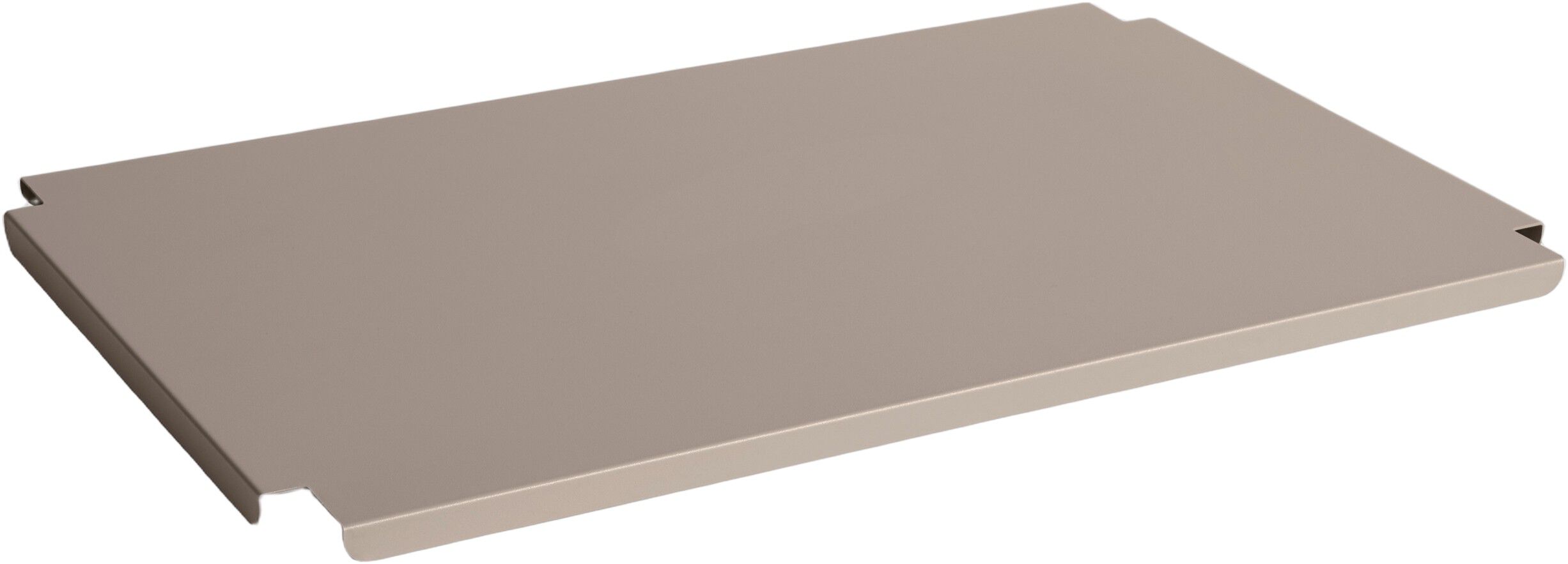 HAY Colour Crate Lid Metal-Large-Light yellow