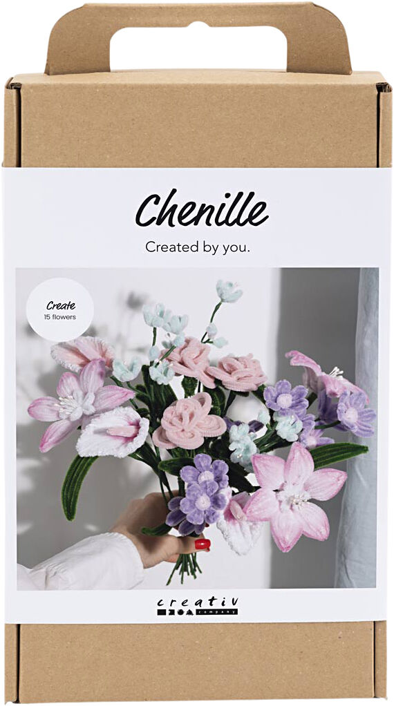DIY Kit Chenilleblomster, Blomster