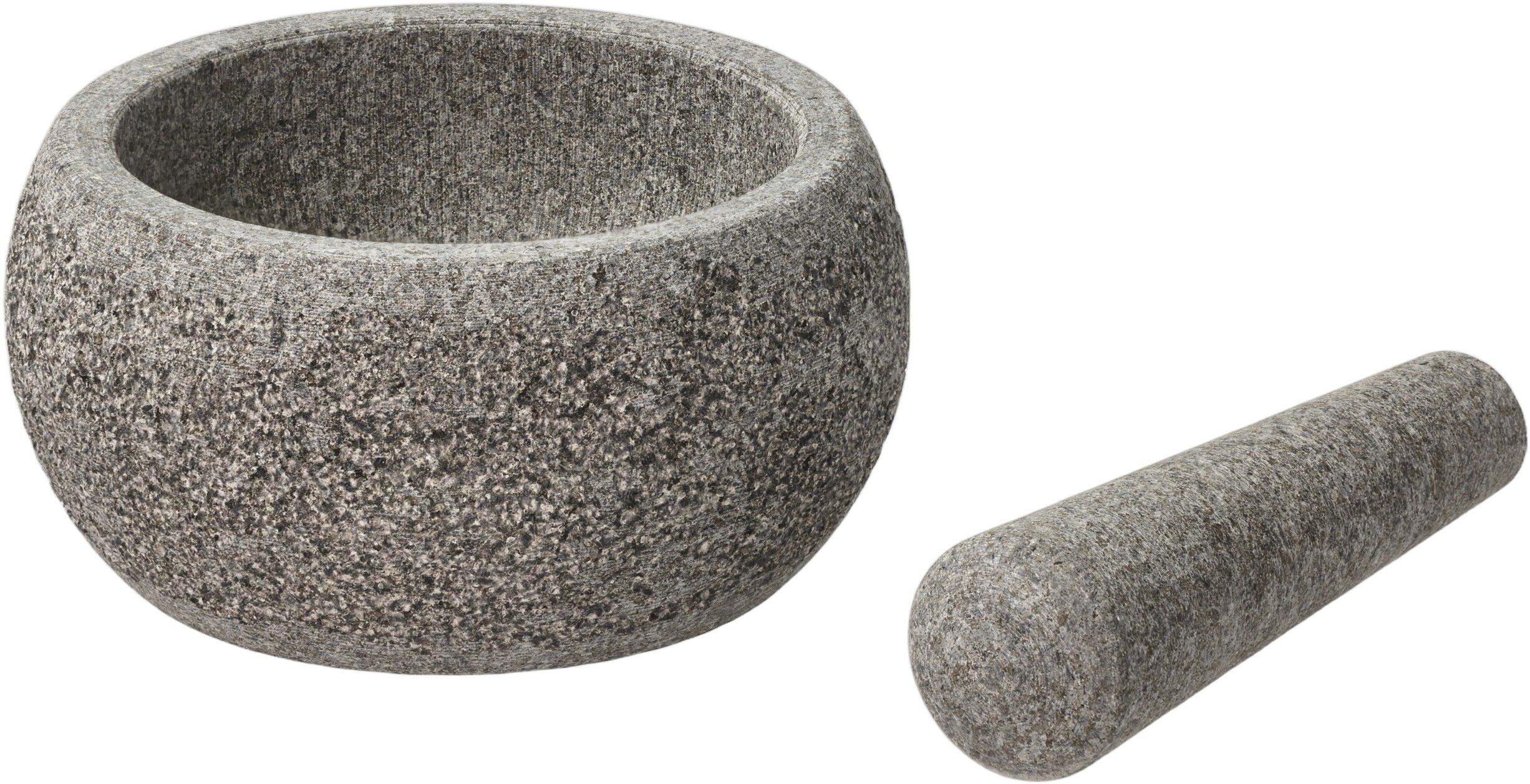 Mortel med st&ouml;t Dia. 16 x 8 cm Granit