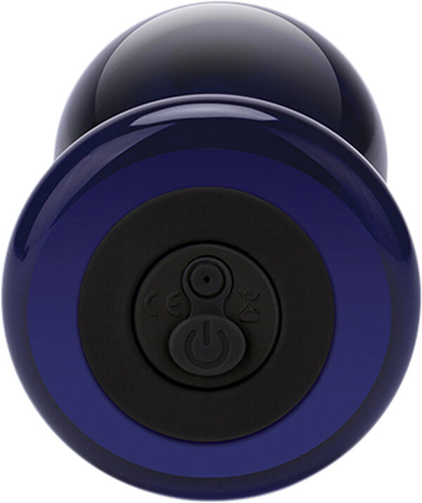 GLAS - RECHARGEABLE REMOTE CONTROLLED VIBRATING BUTT PLUG