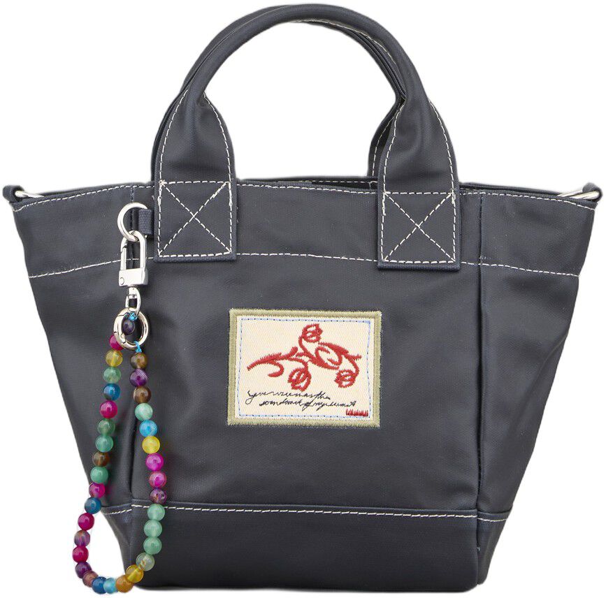 Solid Coated Gabby Bag