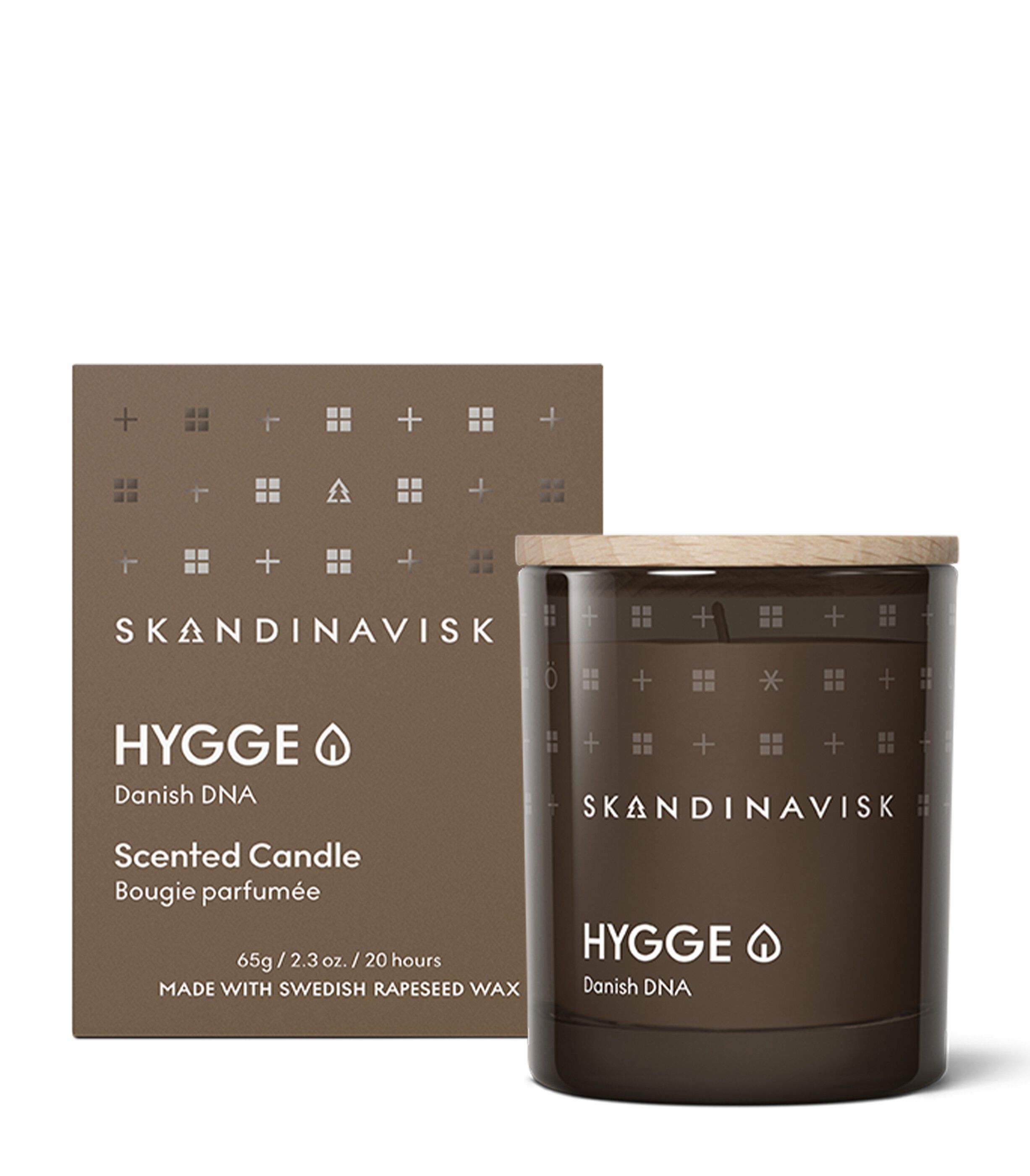 HYGGE Scented Candle w Lid 65g