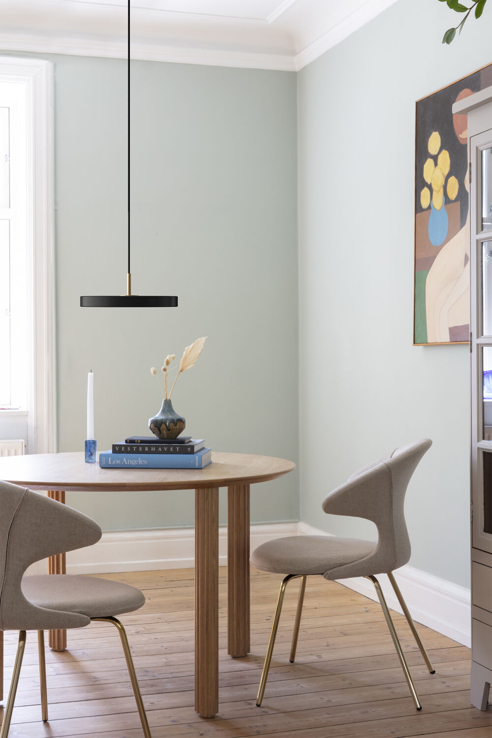 Asteria Mini black &Oslash; 31 x 10,5 cm, 2. 7m cordset