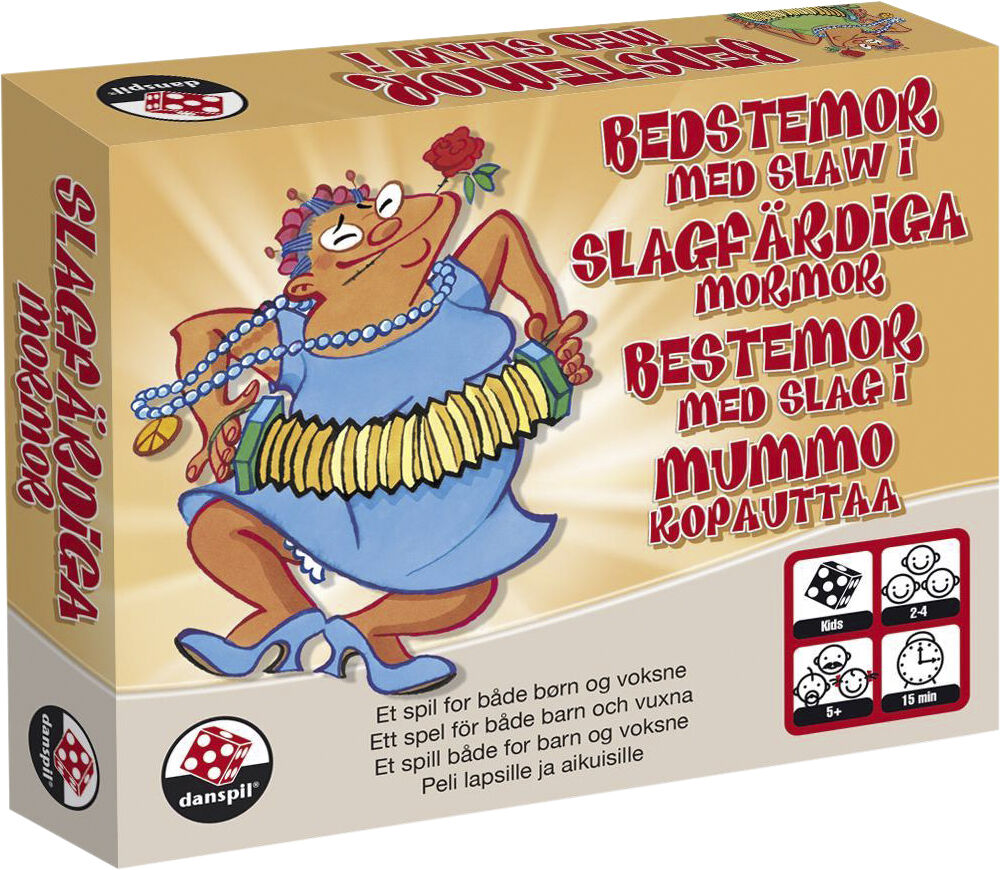 Bedstemor med slag i