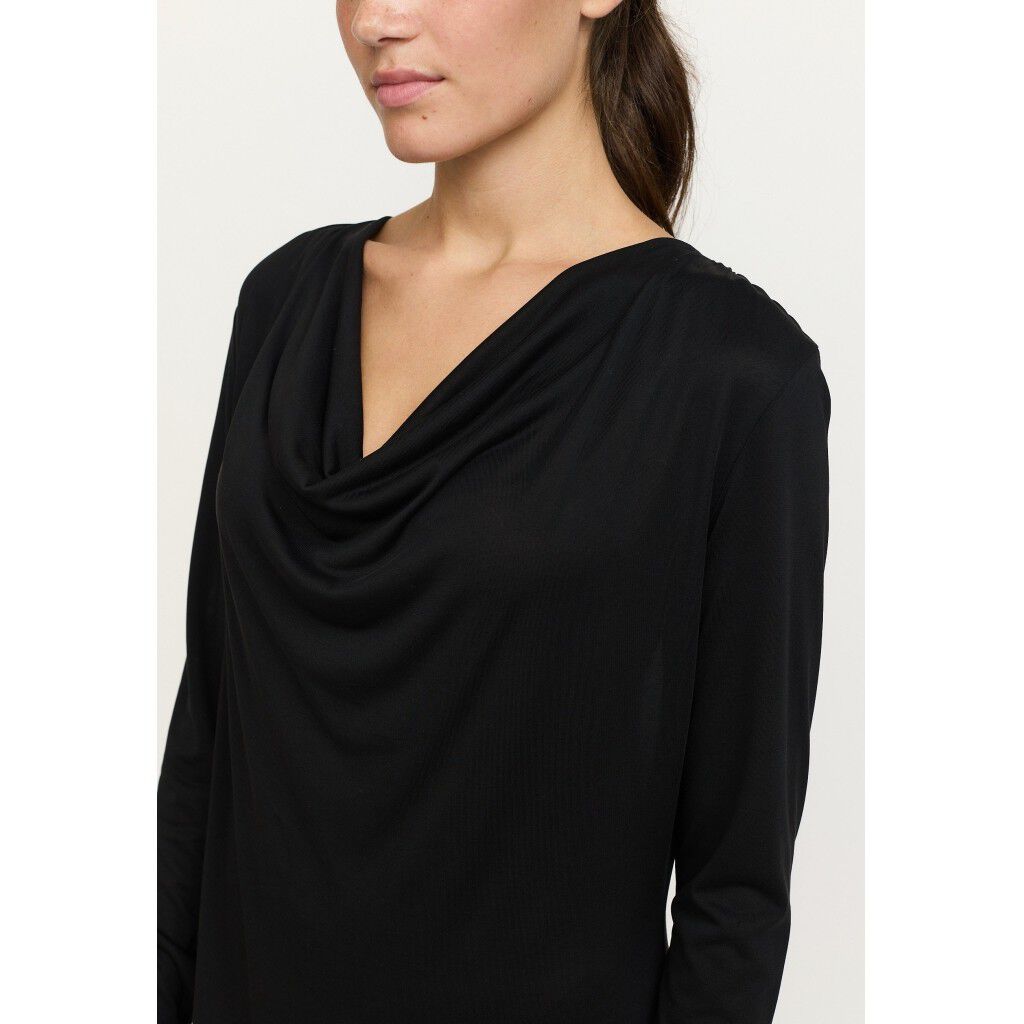 SRElla Draped LS Dress