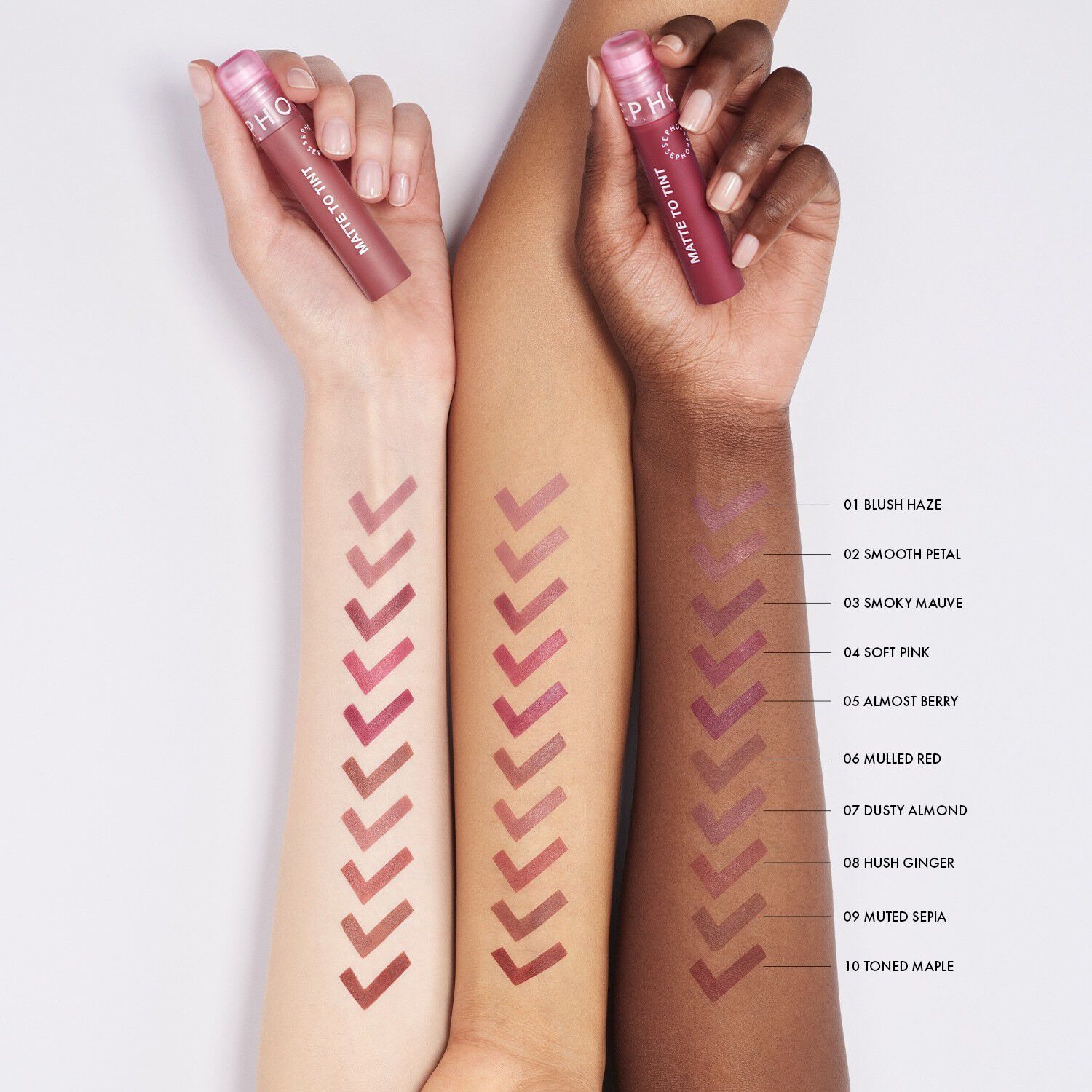 Matte To Tint  Matt l&auml;ppstift med suddig effekt