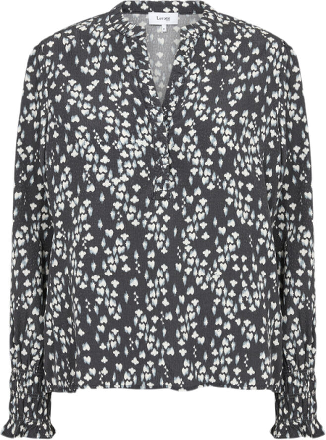 LR-KETTY 1 Bluse Sort