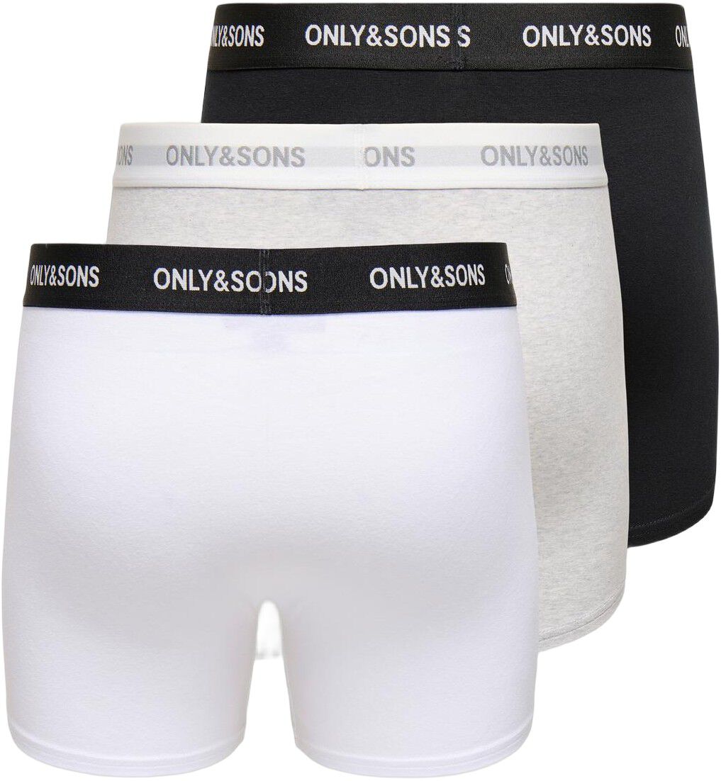 ONSBASIC SOLID BOXER 3PACK NOOS