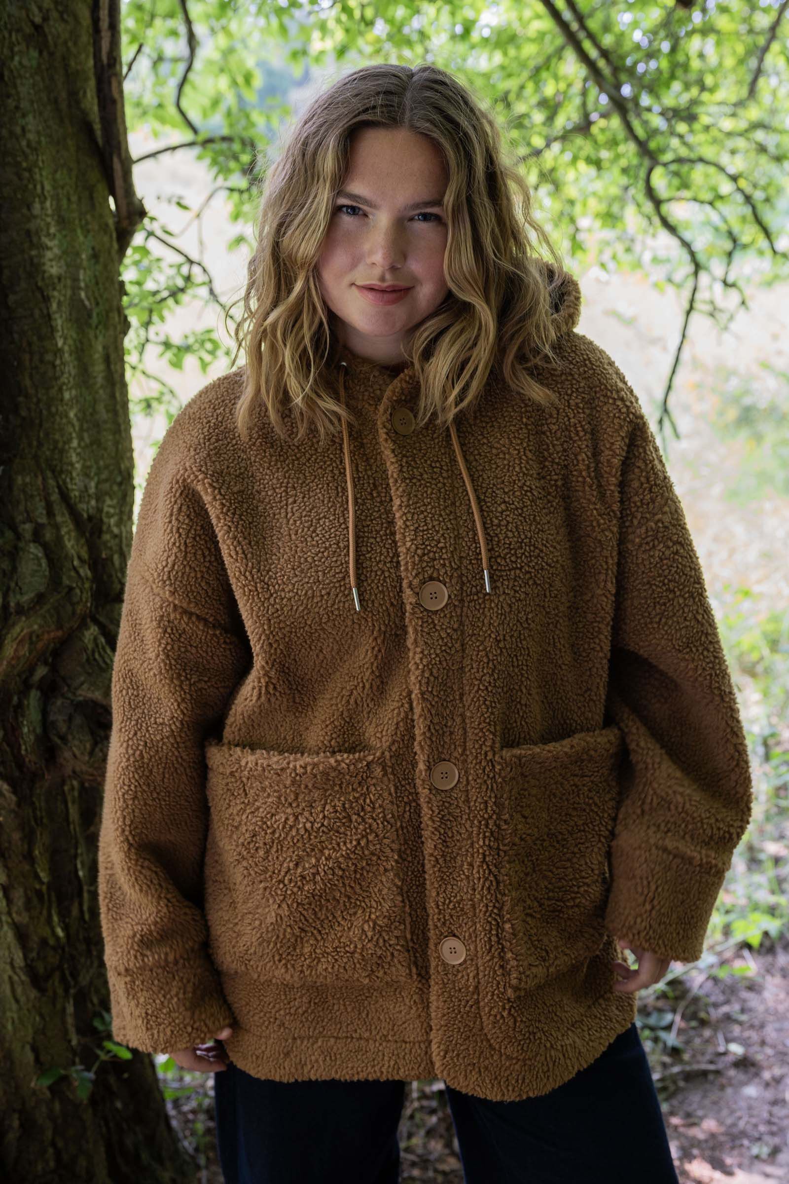 Danewillow Fleece Jacket Tobacco