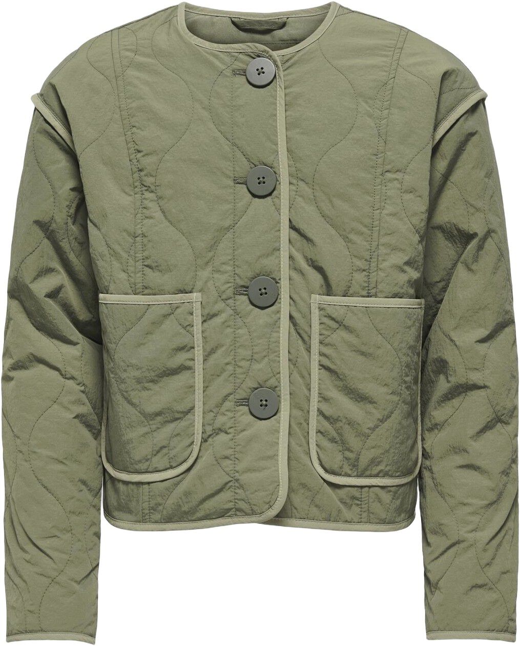 KOGTENNA CONTRAST QUILTED JACKET OT