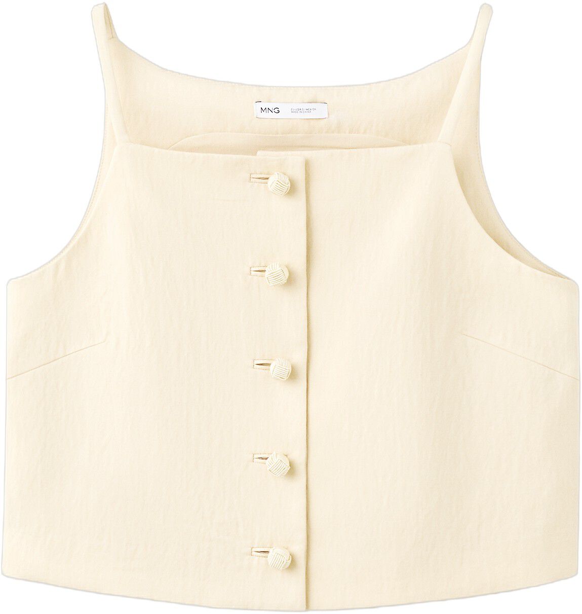 Lyocell button top
