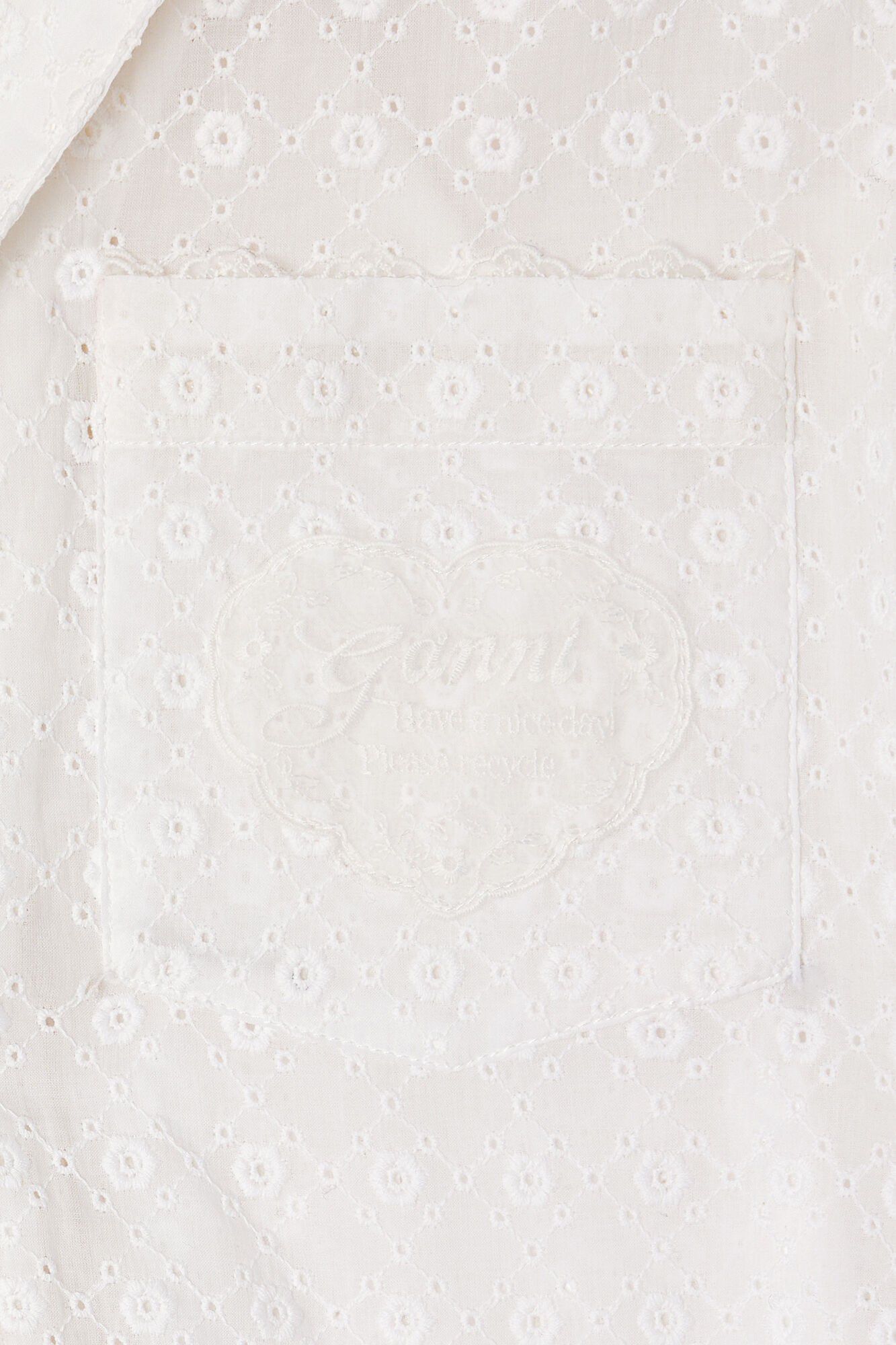 Broderie Anglaise Cropped Bowling S