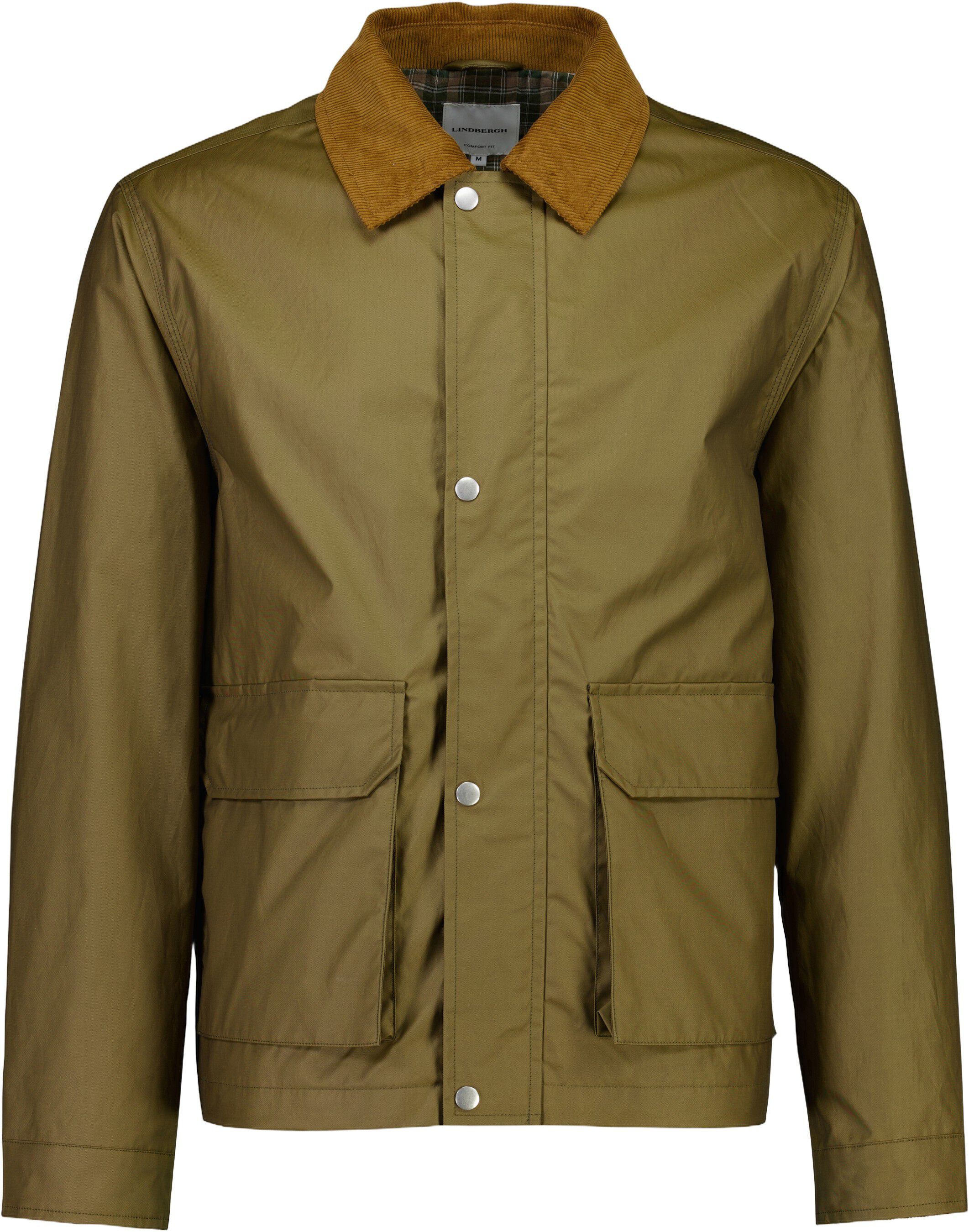 Field jacket w corduroy collar