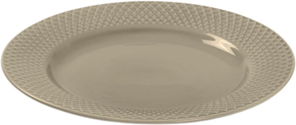 Rhombe Earth Frokosttallerken Ø23 cm clay