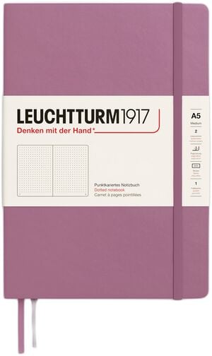 LT1917 Notebook A5 Dot Dusty Rose